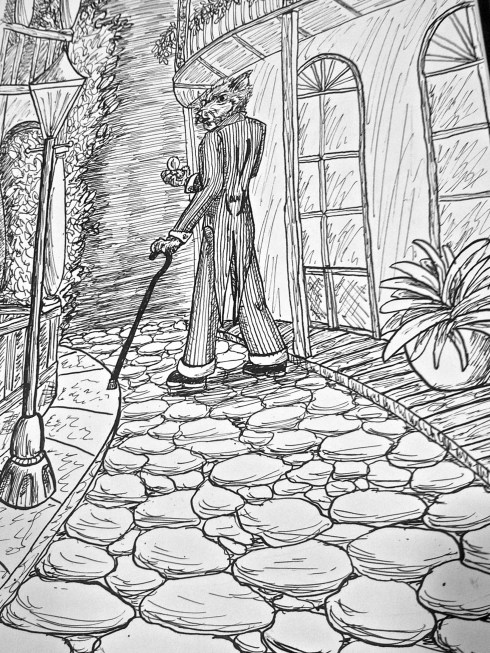 Illustration (and inspiration for the story) by Elliot Christian